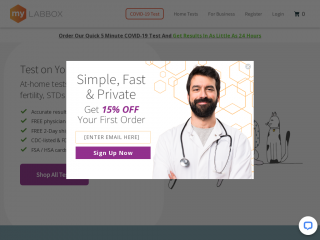 mylabbox.com screenshot