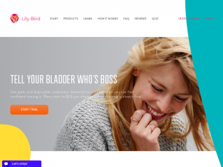 mylilybird.com screenshot