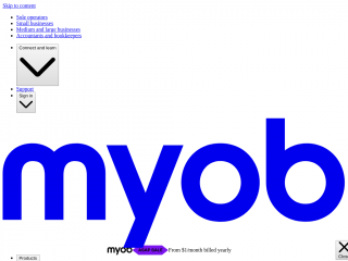 myob.com screenshot