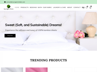 myorganicsheets.com screenshot