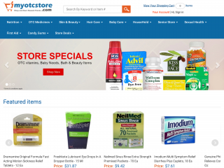 myotcstore.com screenshot