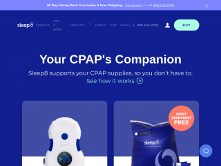 mysleep8.com screenshot