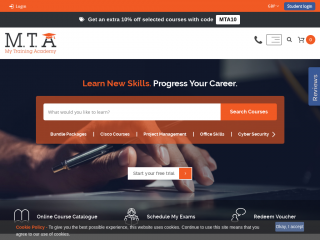 mytrainingacademy.org.uk screenshot