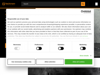 nachtmann.com screenshot