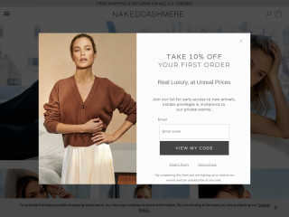 nakedcashmere.com screenshot