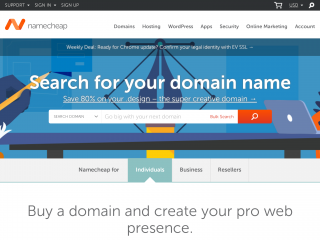 namecheap.com screenshot