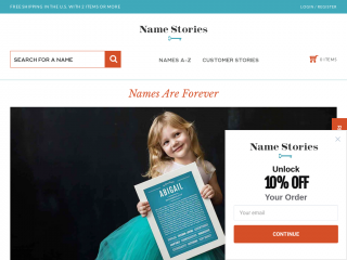 namestories.com screenshot