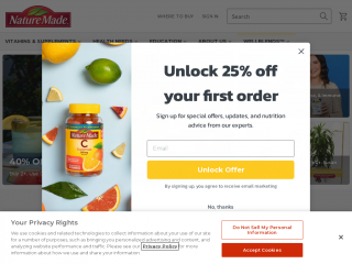 naturemade.com screenshot