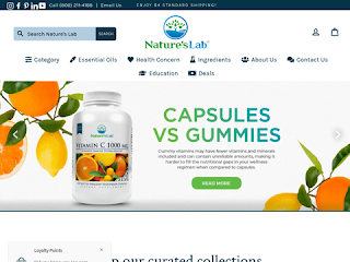 natureslab.com screenshot