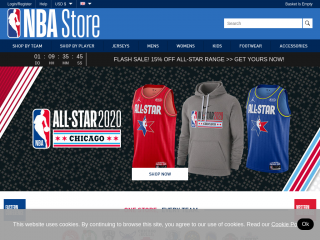 nbastore.eu screenshot