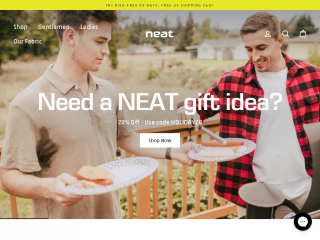 neatapparel.com screenshot