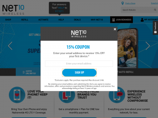 net10wireless.com screenshot