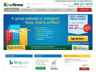netfirms.com screenshot
