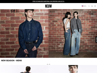 neuwdenim.com screenshot