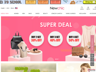 newchic.com screenshot