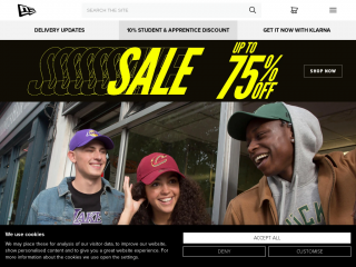 neweracap.co.uk screenshot