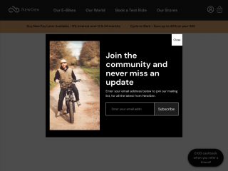 newgenbikes.com screenshot