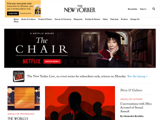 newyorker.com screenshot