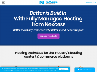 nexcess.net screenshot