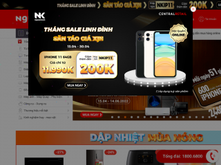 nguyenkim.com screenshot