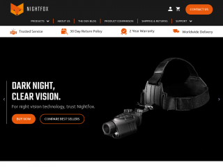 nightfoxstore.com screenshot