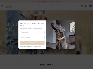 ninawoof.com screenshot