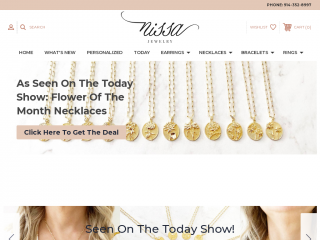 nissajewelry.com screenshot