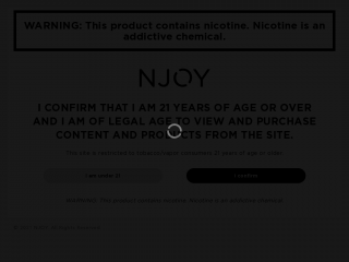 njoy.com screenshot