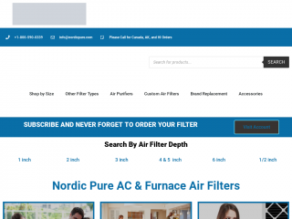 nordicpure.com screenshot