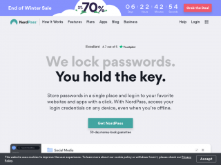 nordpass.com screenshot