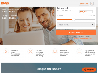 nowfinance.com.au screenshot