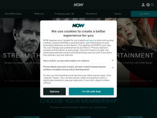 nowtv.com screenshot
