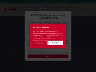nursem.co.uk screenshot