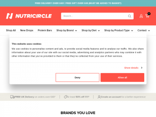 nutricircle.co.uk screenshot