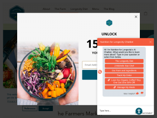 nutritionforlongevity.com screenshot