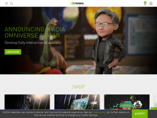nvidia.com screenshot