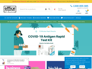 officecorporate.com.au screenshot