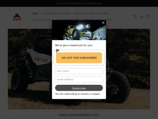 ohmu4wheels.com screenshot
