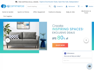 ojcommerce.com screenshot