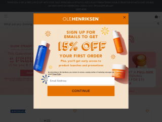 olehenriksen.com screenshot