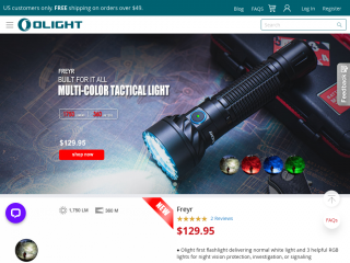 olightstore.com screenshot