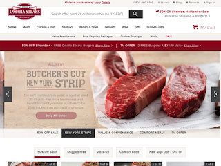 omahasteaks.com screenshot