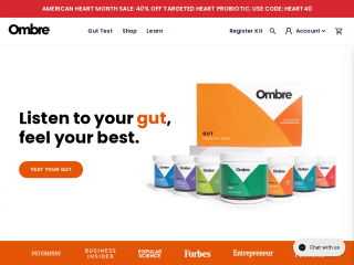 ombrelab.com screenshot