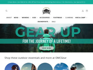 omcgear.com screenshot