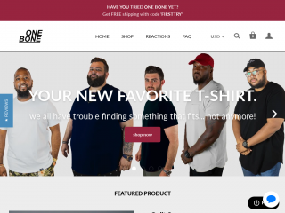 onebonebrand.com screenshot