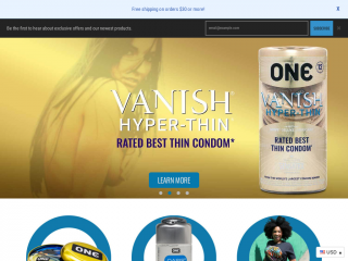 onecondoms.com screenshot