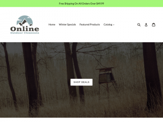 onlineoutdoorcloseouts.com screenshot