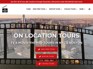 onlocationtours.com screenshot