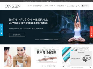 onsensecret.com screenshot