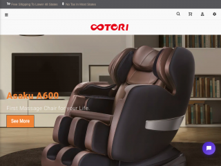 ootorimassagechairs.com screenshot